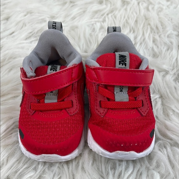 NIKE Baby Toddler Shoes Size 3C Revolution 5 Sneakers Slip Unisex On BQ5673-603 - Picture 2 of 11